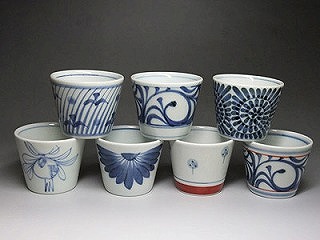 若者に人気の蕎麦猪口